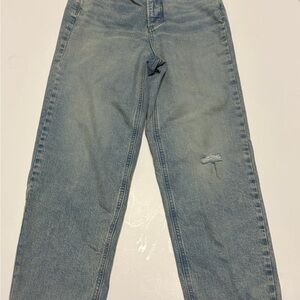 Universal Threads Highest Straight Ankle Jeans.